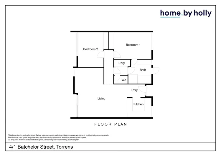 Floorplan of Homely townhouse listing, 4/1 Batchelor Street, Torrens ACT 2607