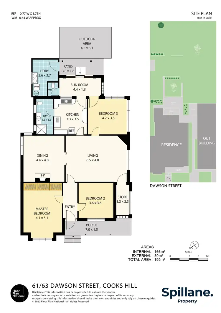 Floorplan of Homely house listing, 61 Dawson Street, Cooks Hill NSW 2300