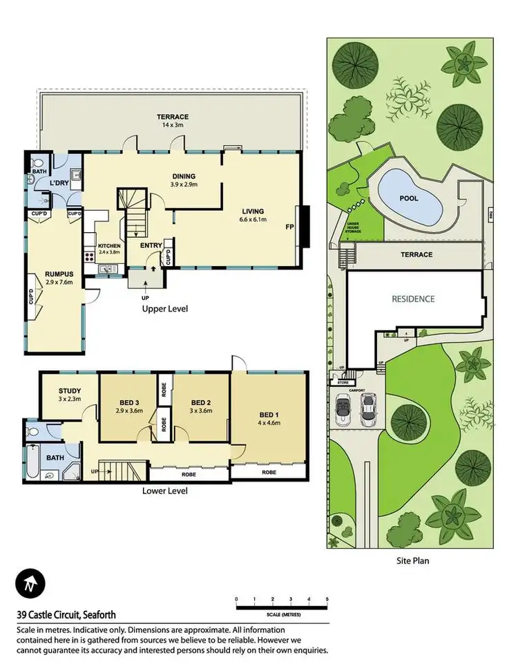 Floorplan of Homely house listing, 39 Castle Circuit, Seaforth NSW 2092