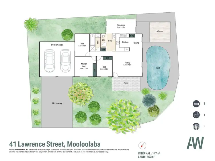 Floorplan of Homely house listing, 41 Lawrence Street, Mooloolaba QLD 4557