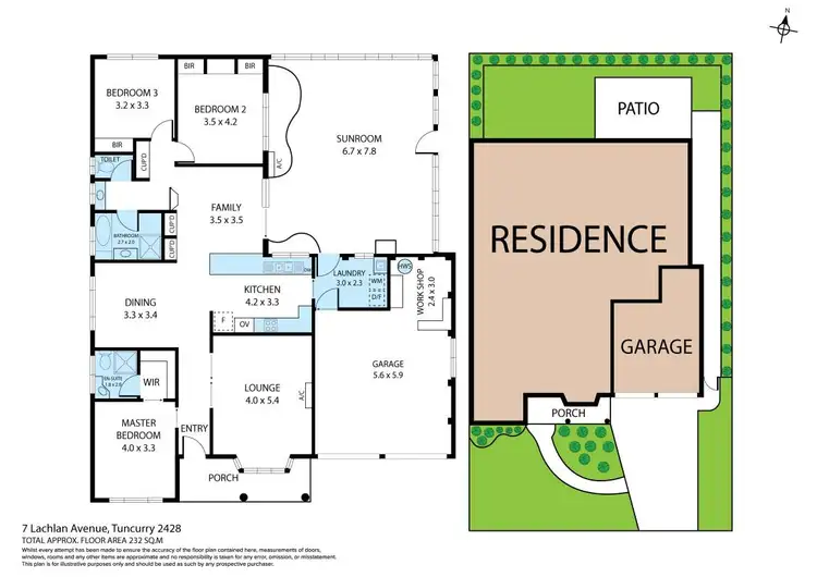 Floorplan of Homely house listing, 7 Lachlan Avenue, Tuncurry NSW 2428