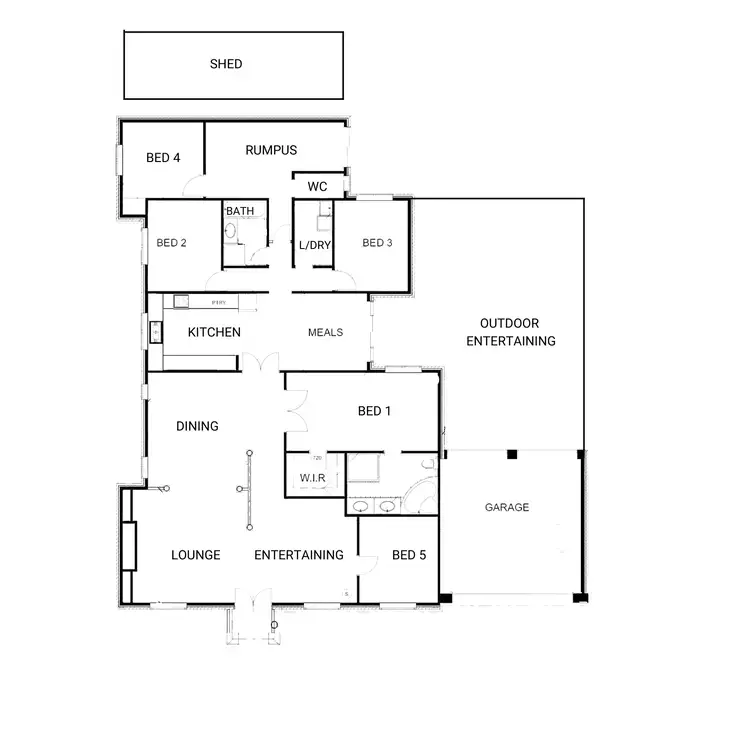 Floorplan of Homely house listing, 10 Alice Crescent, Burton SA 5110