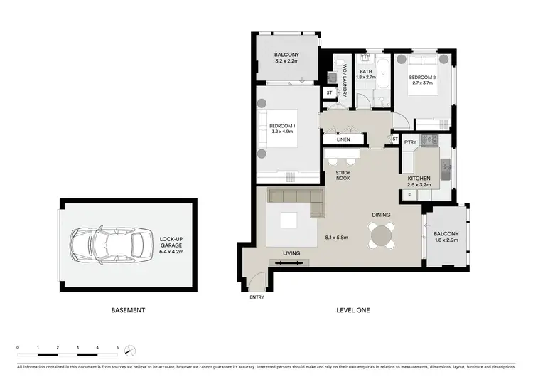 Floorplan of Homely unit listing, 3/8 Trafalgar Street, Brighton-Le-Sands NSW 2216