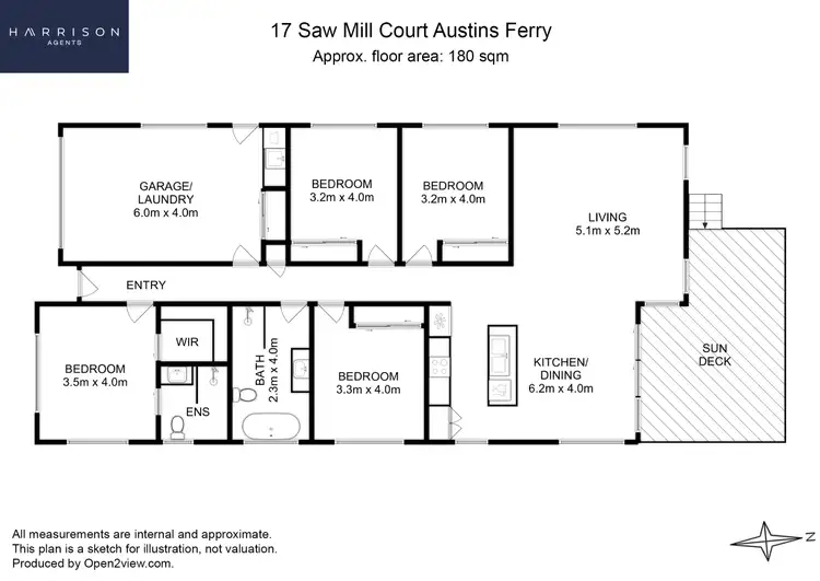 Floorplan of Homely house listing, 17 Saw Mill Court, Austins Ferry TAS 7011
