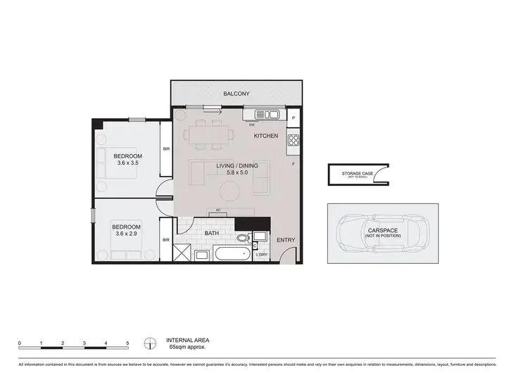 Floorplan of Homely apartment listing, 103/415 Highbury Road, Burwood VIC 3125