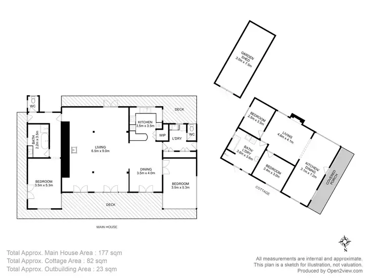 Floorplan of Homely house listing, 60 Marys Road, Nubeena TAS 7184