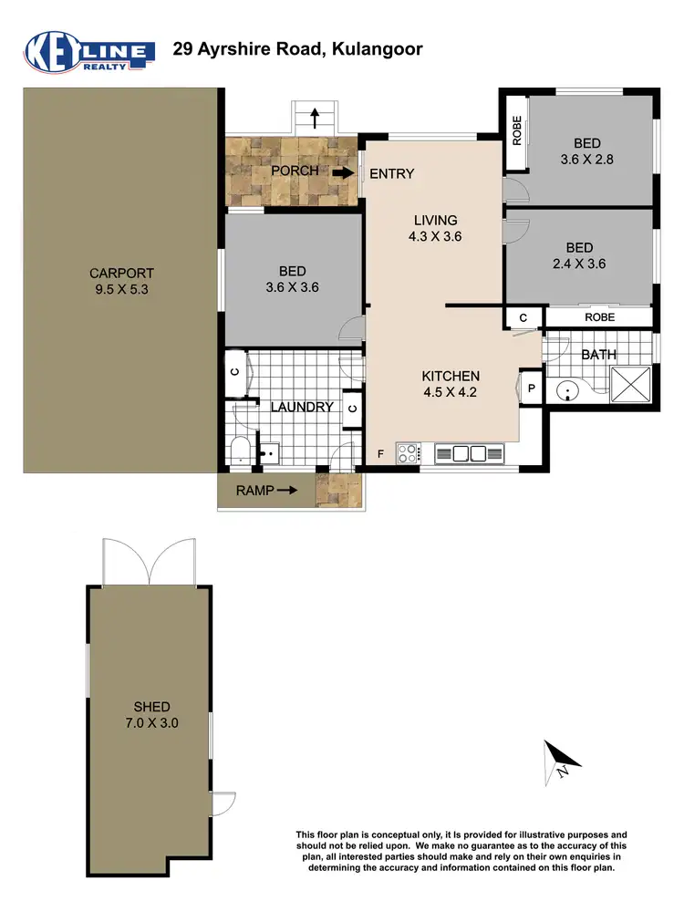 Floorplan of Homely house listing, 29 Ayrshire Road, Kulangoor QLD 4560