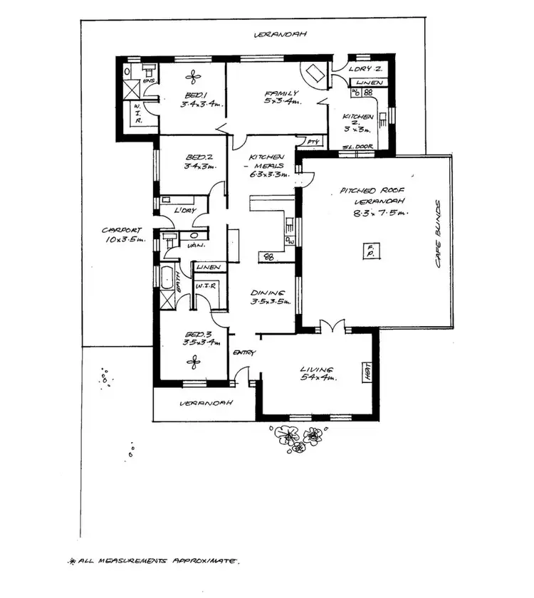 Floorplan of Homely rural property listing, 3 Sires Road West, Kersbrook SA 5231