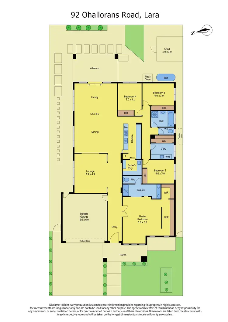Floorplan of Homely house listing, 92 O'hallorans Road, Lara VIC 3212