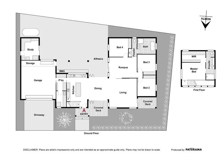 Floorplan of Homely house listing, 11 Jack Street, Googong NSW 2620