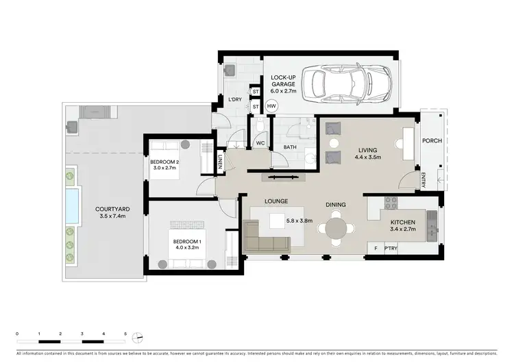 Floorplan of Homely villa listing, 2/140 Alfred Street, Sans Souci NSW 2219