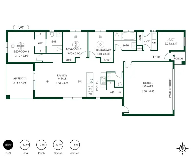 Floorplan of Homely house listing, 30 Swallowtail Street, Mount Barker SA 5251