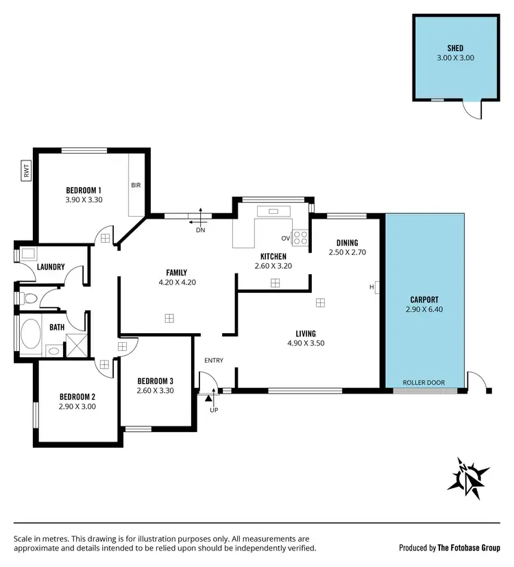 Floorplan of Homely house listing, 8 Sandpiper Avenue, Seaford Rise SA 5169