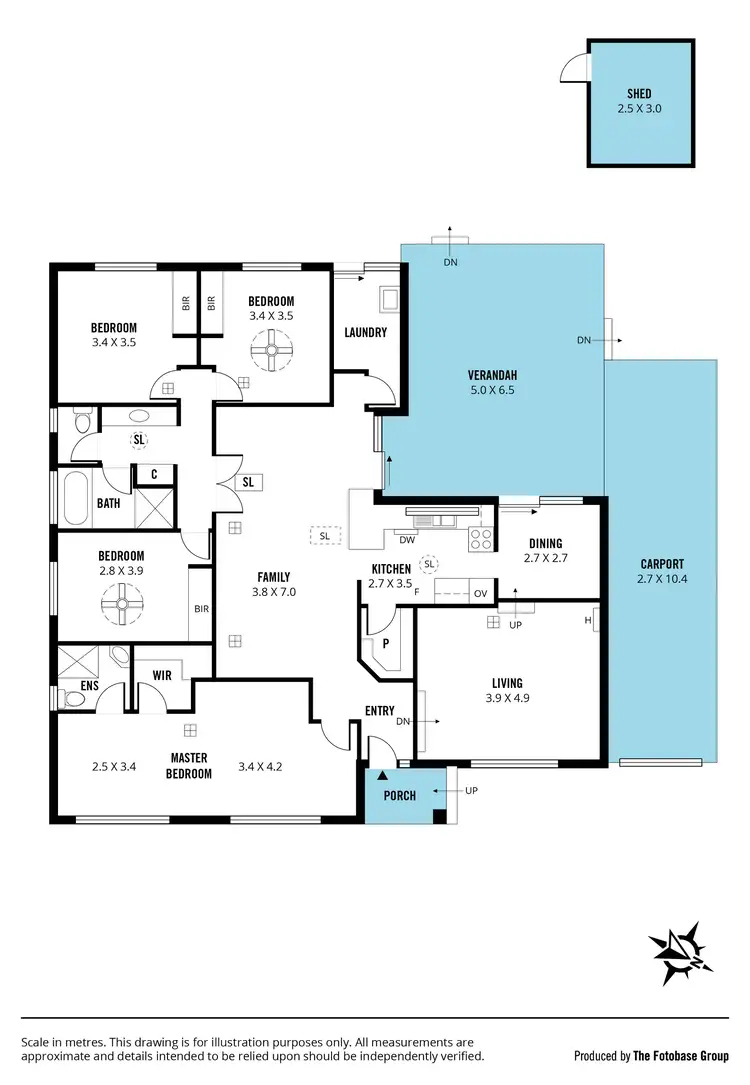 Floorplan of Homely house listing, 24 Slade Crescent, Hallett Cove SA 5158