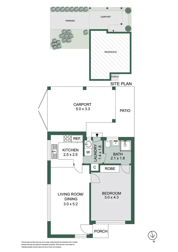 Floorplan of Homely unit listing, 1/3 Levanto Street, Mentone VIC 3194
