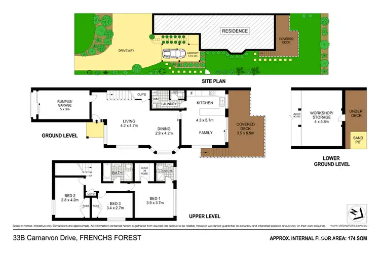 Floorplan of Homely townhouse listing, 33b Carnarvan Drive, Frenchs Forest NSW 2086