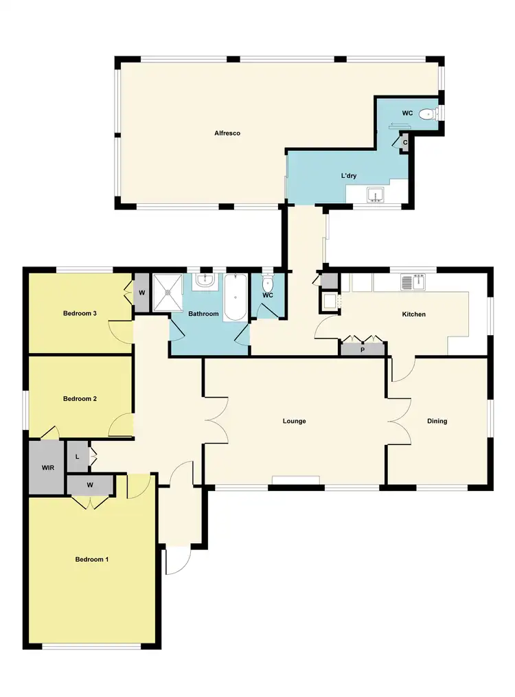 Floorplan of Homely house listing, 40 Palmerston Street, Maryborough VIC 3465