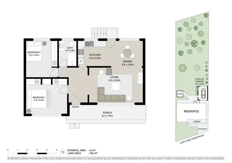 Floorplan of Homely house listing, 95 Cape Three Points Road, Avoca Beach NSW 2251