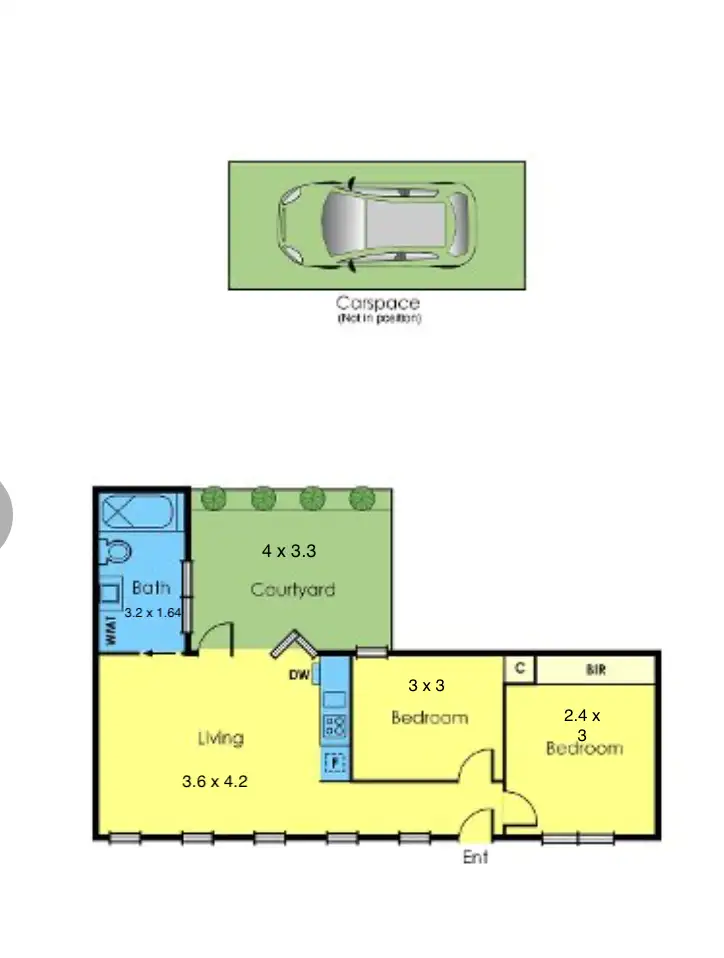 Floorplan of Homely apartment listing, 14/93 Argyle Street, St Kilda VIC 3182