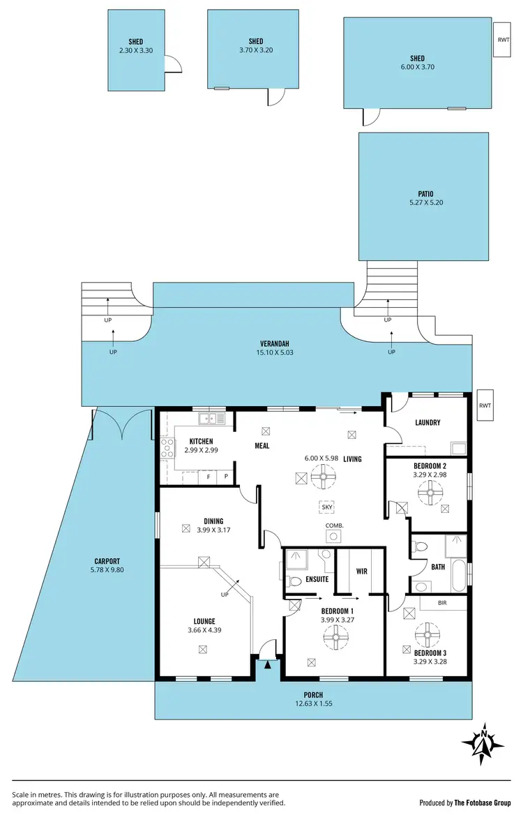 Floorplan of Homely house listing, 17 Alison Drive, Happy Valley SA 5159