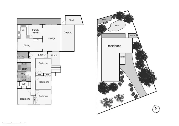 Floorplan of Homely house listing, 54 Gateshead Drive, Wantirna South VIC 3152