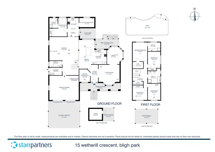 Floorplan of Homely house listing, 15 Wetherill Crescent, Bligh Park NSW 2756