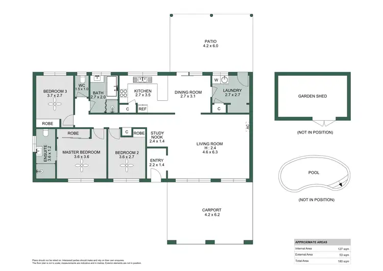 Floorplan of Homely house listing, 35 Achilles Drive, Springwood QLD 4127