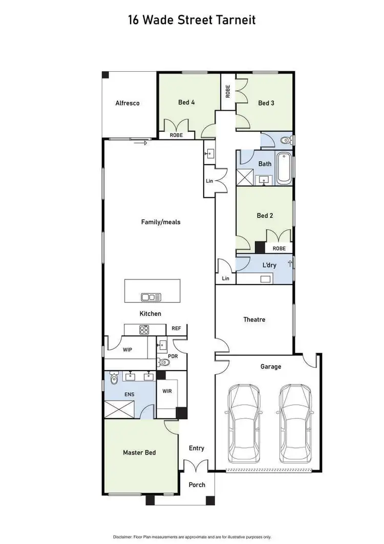 Floorplan of Homely house listing, 16 Wade Street, Tarneit VIC 3029