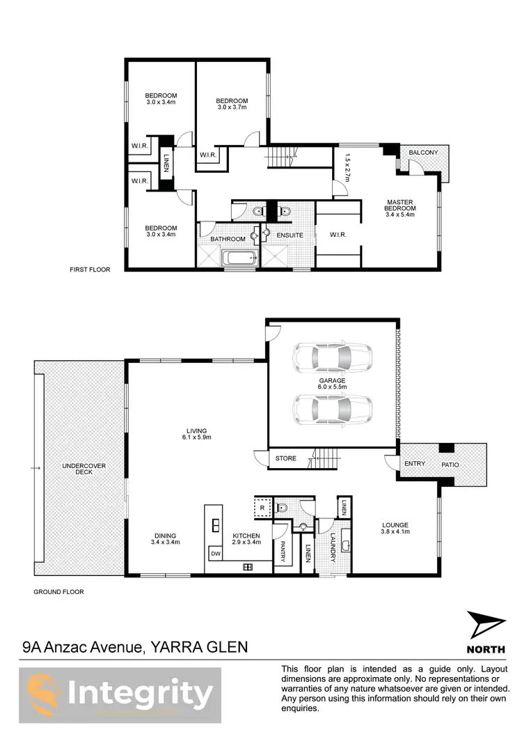 Floorplan of Homely house listing, 9A Anzac Avenue, Yarra Glen VIC 3775