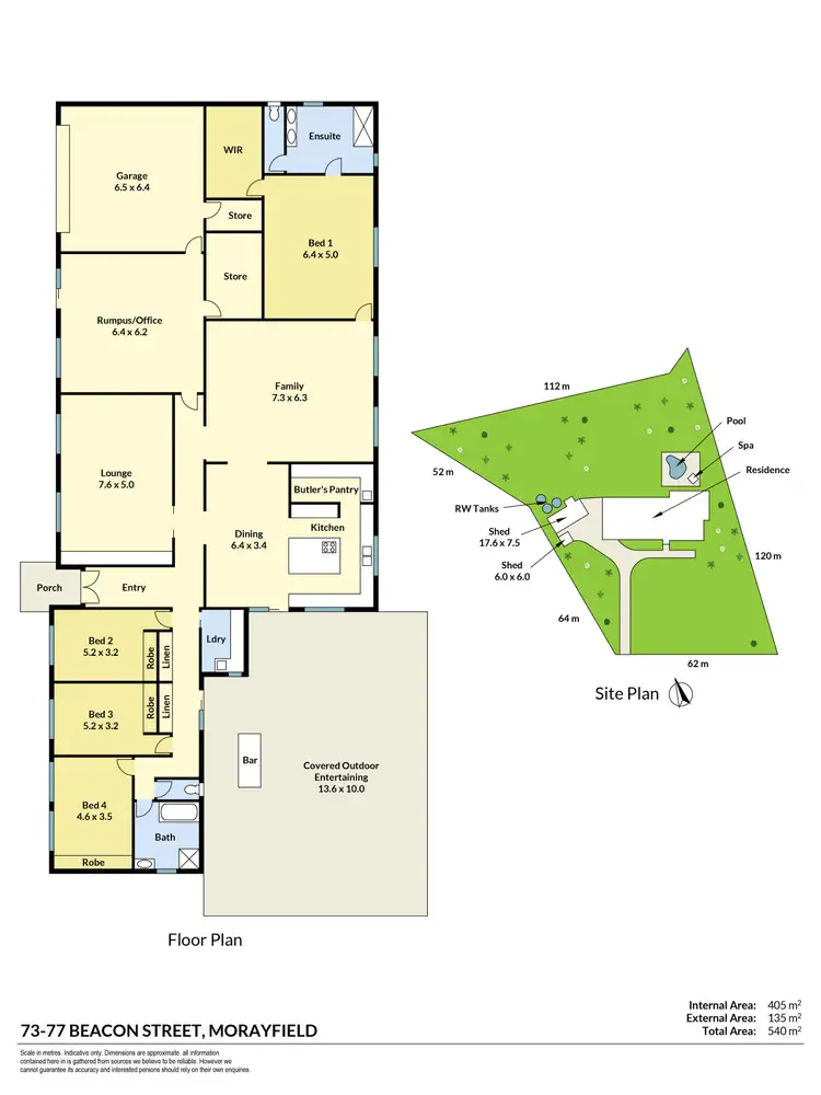 Floorplan of Homely house listing, 73-77 Beacon Street, Morayfield QLD 4506