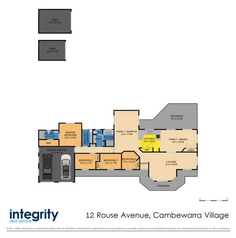 Floorplan of Homely house listing, 12 Rouse Avenue, Cambewarra Village NSW 2540