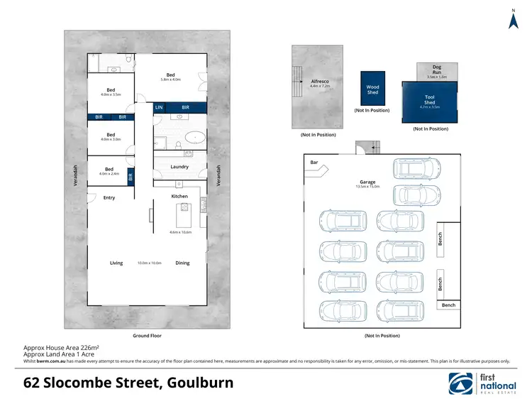 Floorplan of Homely house listing, 62 Slocombe Street, Goulburn NSW 2580