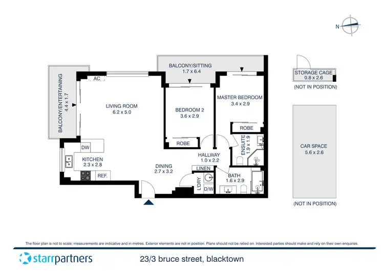 Floorplan of Homely unit listing, 23/3 Bruce Street, Blacktown NSW 2148