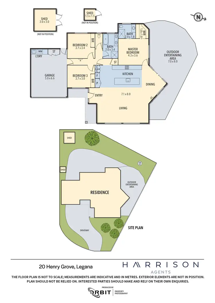 Floorplan of Homely house listing, 20 Henry Grove, Legana TAS 7277