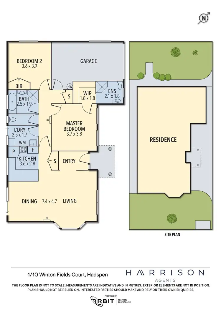 Floorplan of Homely unit listing, 1/10 Winton Fields Court, Hadspen TAS 7290