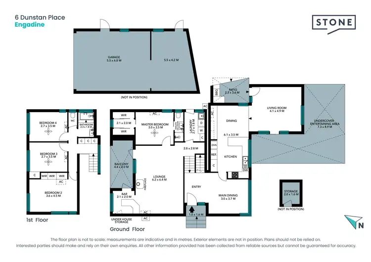 Floorplan of Homely house listing, 6 Dunstan Place, Engadine NSW 2233