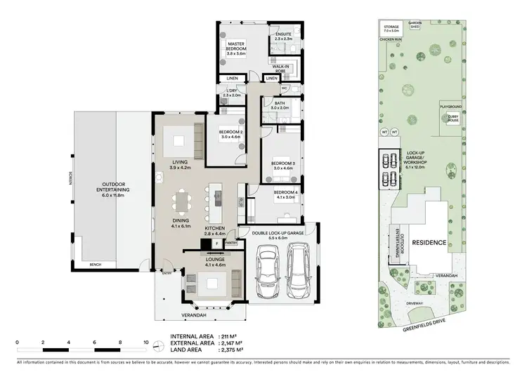 Floorplan of Homely house listing, 21 Greenfields Drive, Moriac VIC 3240