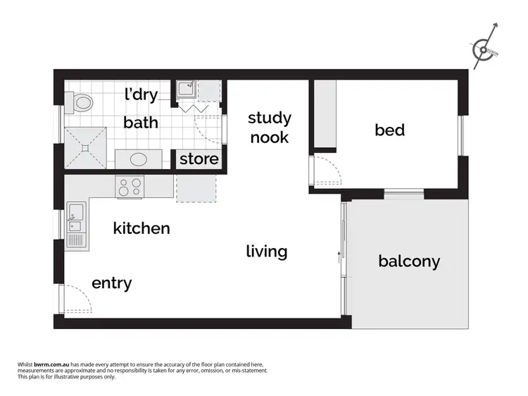 Floorplan of Homely apartment listing, 60/68 Hardwick Crescent, Holt ACT 2615