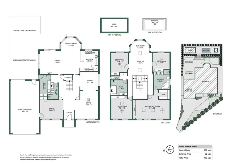 Floorplan of Homely house listing, 32 Robinia Grove, Garden Suburb NSW 2289