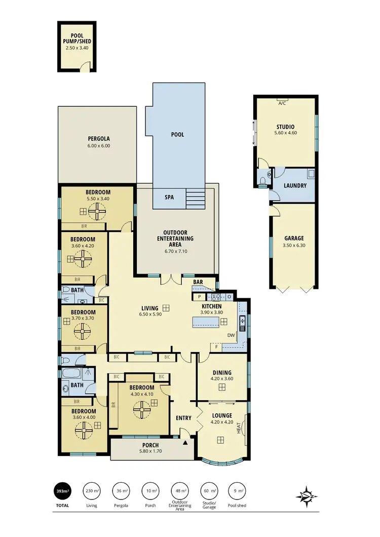 Floorplan of Homely house listing, 2 Strathmore Avenue, Lockleys SA 5032