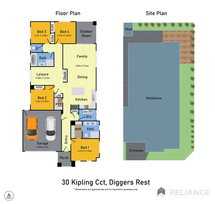 Floorplan of Homely house listing, 30 Kipling Circuit, Diggers Rest VIC 3427