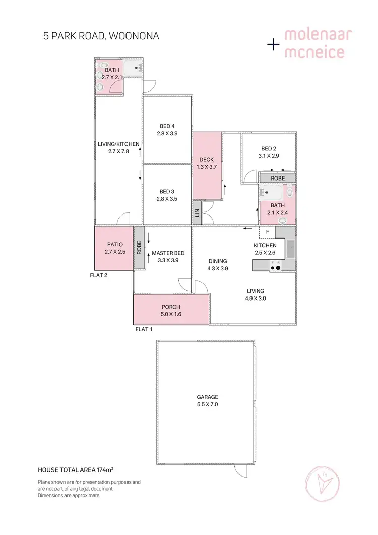 Floorplan of Homely house listing, 5 Park Road, Woonona NSW 2517
