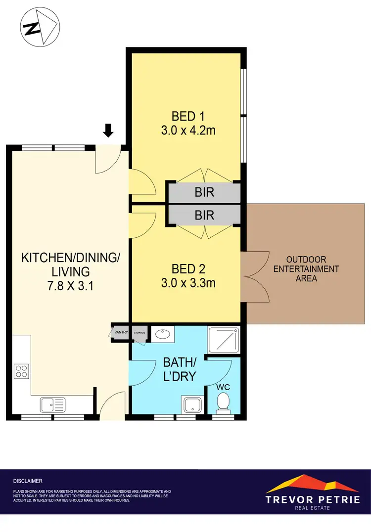 Floorplan of Homely unit listing, 1/75 Cuthberts Road, Alfredton VIC 3350