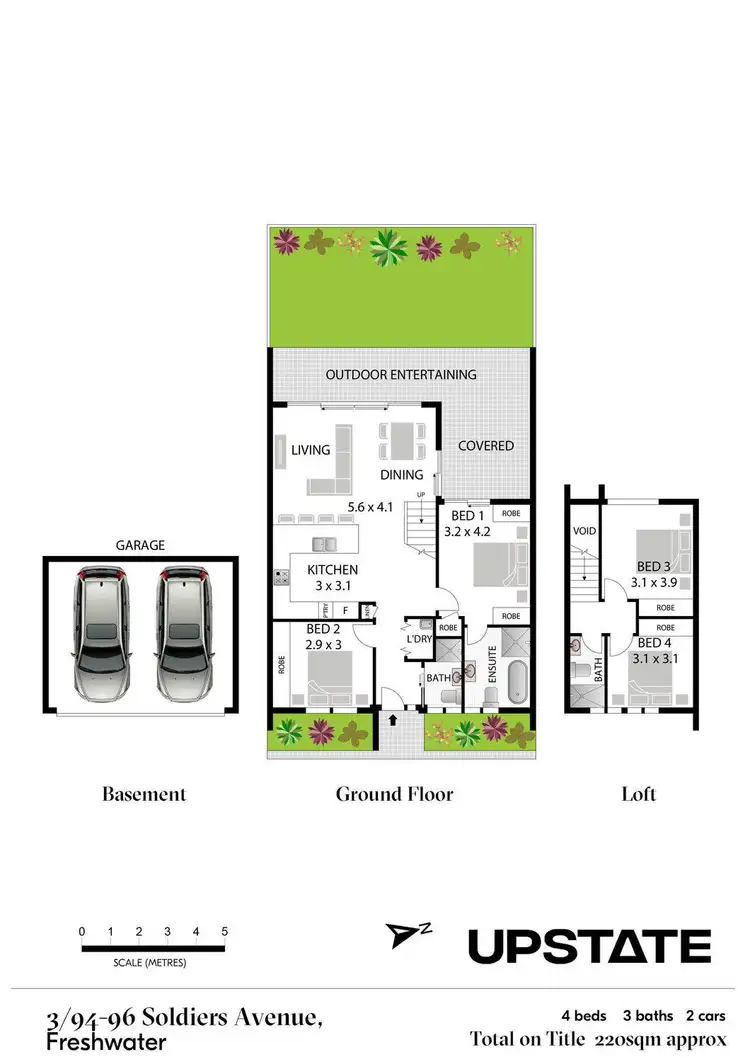 Floorplan of Homely apartment listing, 3/94 Soldiers Avenue, Freshwater NSW 2096