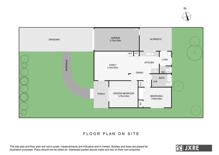 Floorplan of Homely unit listing, 2/4B Wordsworth Avenue, Clayton South VIC 3169