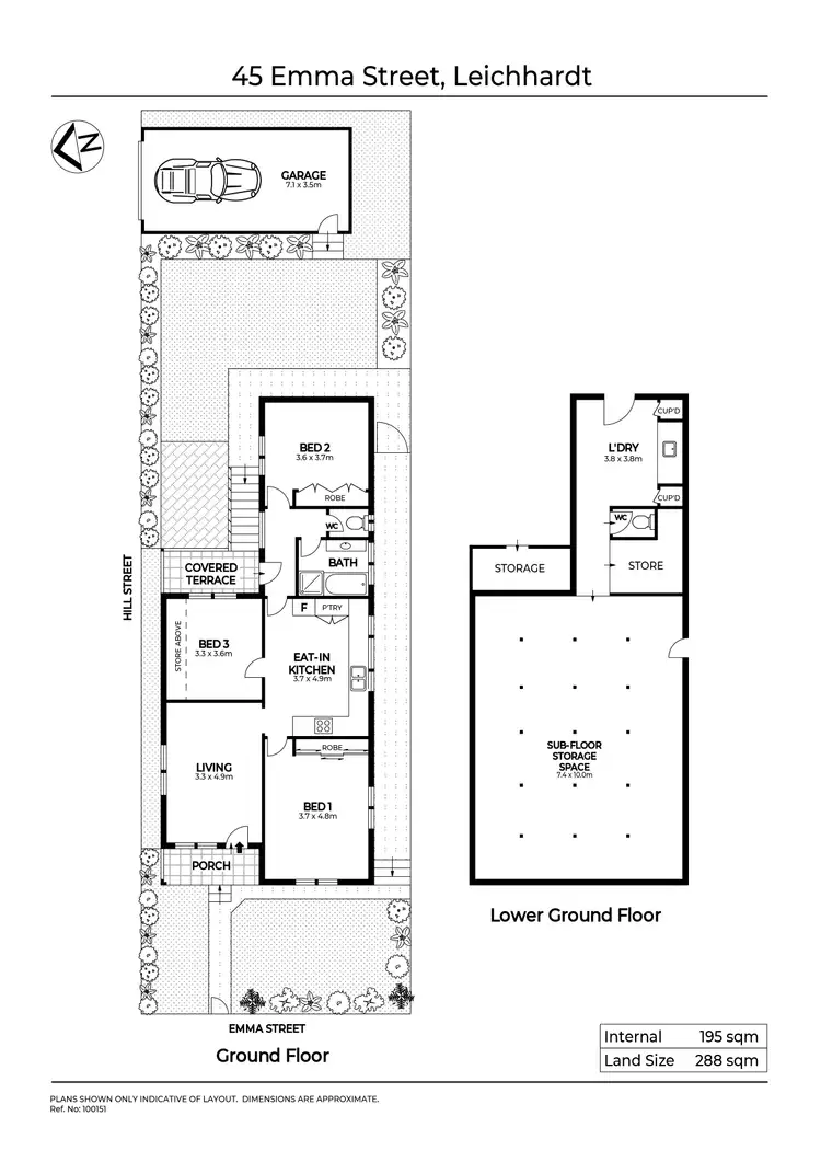 Floorplan of Homely house listing, 45 Emma Street, Leichhardt NSW 2040