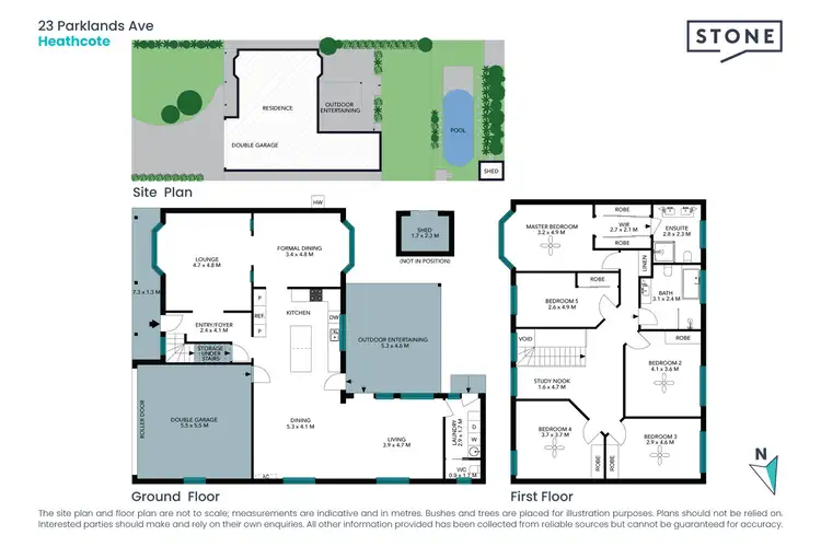 Floorplan of Homely house listing, 23 Parklands Ave, Heathcote NSW 2233
