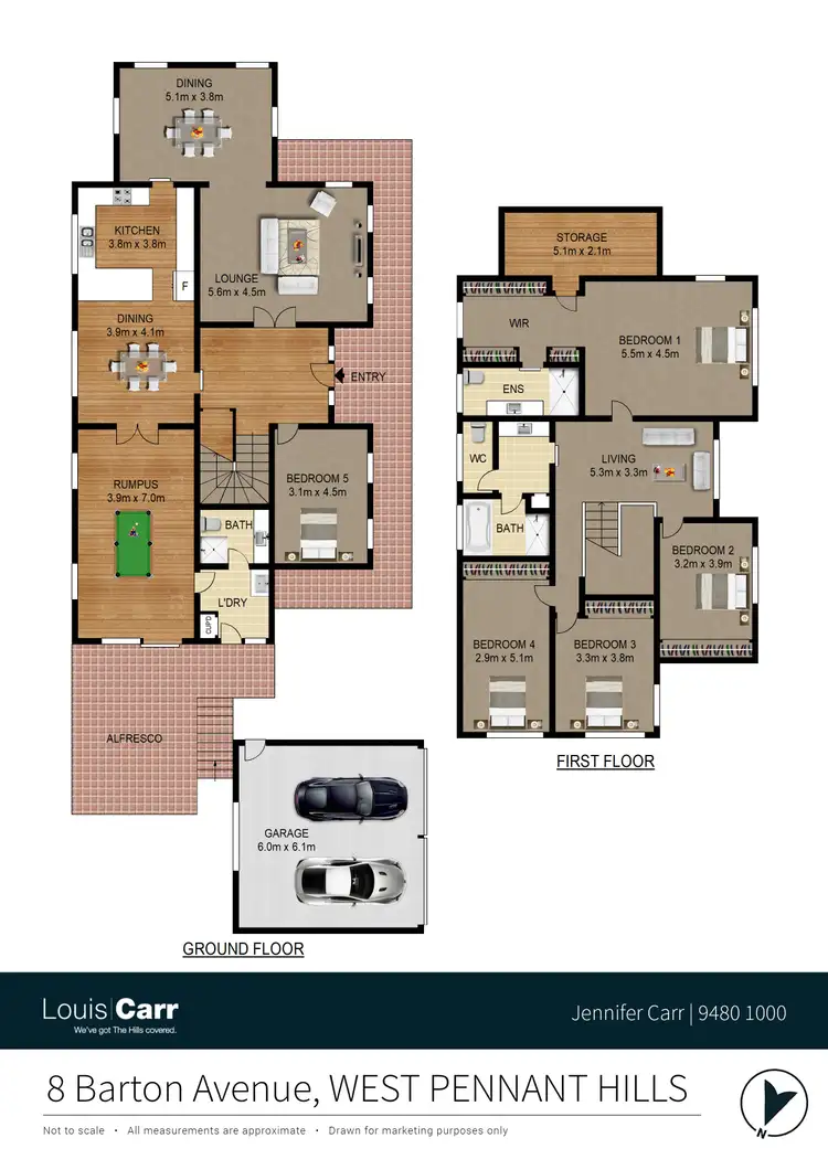 Floorplan of Homely house listing, 8 Barton Avenue, West Pennant Hills NSW 2125