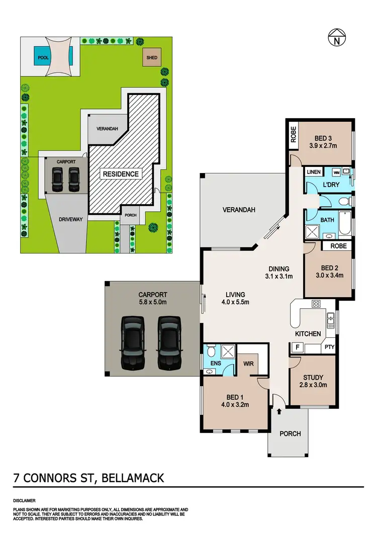 Floorplan of Homely house listing, 7 Connors Street, Bellamack NT 832