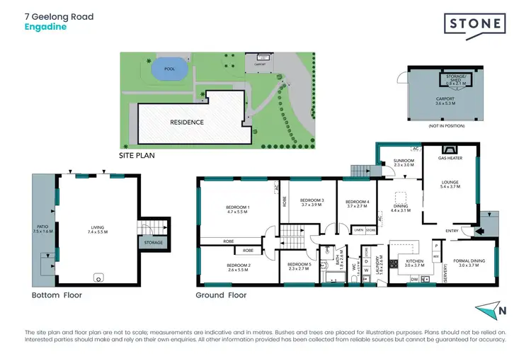 Floorplan of Homely house listing, 7 Geelong Road, Engadine NSW 2233